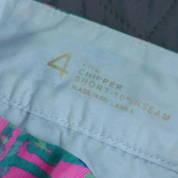 Lilly Pulitzer CALLAHAN SHORT in Pink Sunset Coco Breeze, Size 4 - Picture 6 of 6